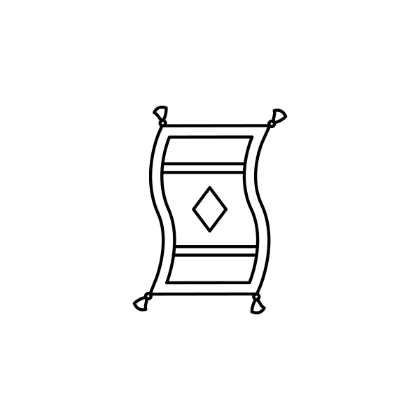 wavy rug image