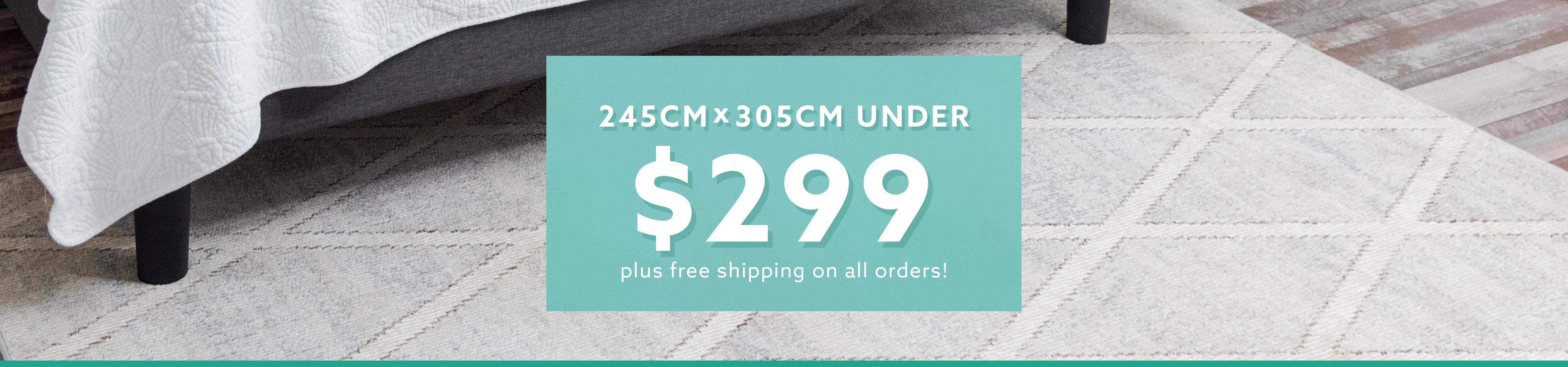 8x10 under $299