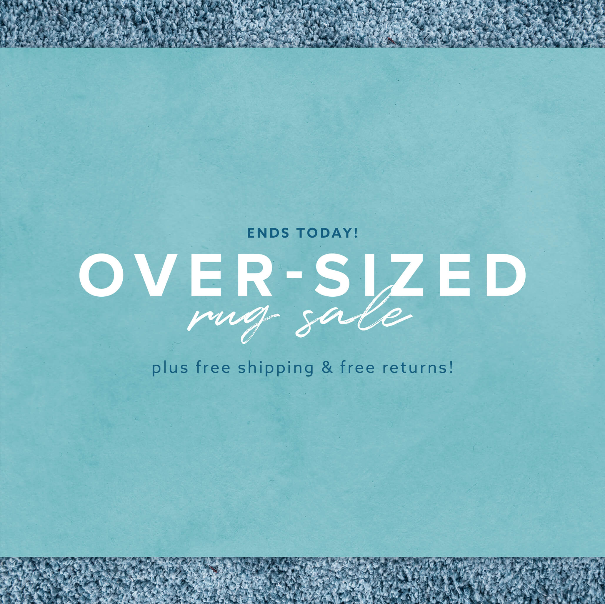 Over-Sized Rug Sale