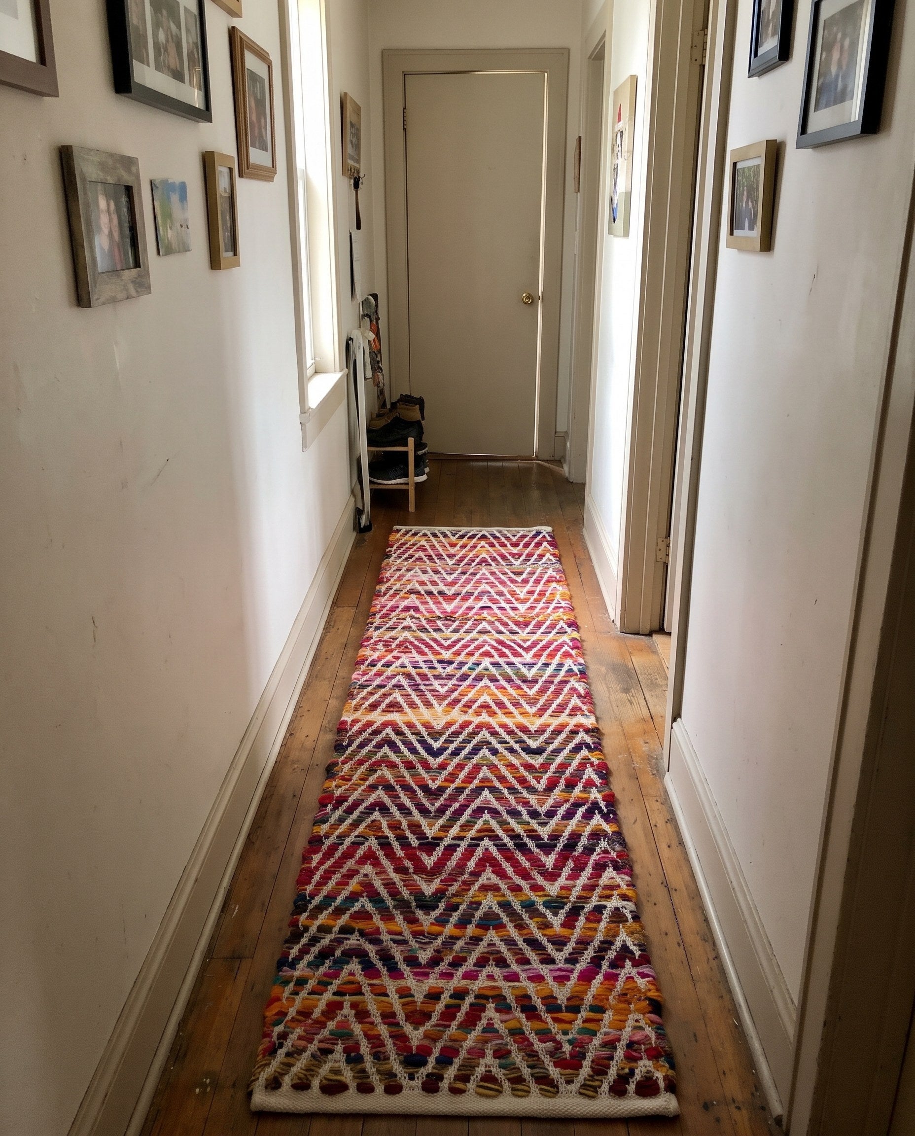 1' 2 x 5' 1 Hopkins · Chevron Chindi Rug, multi