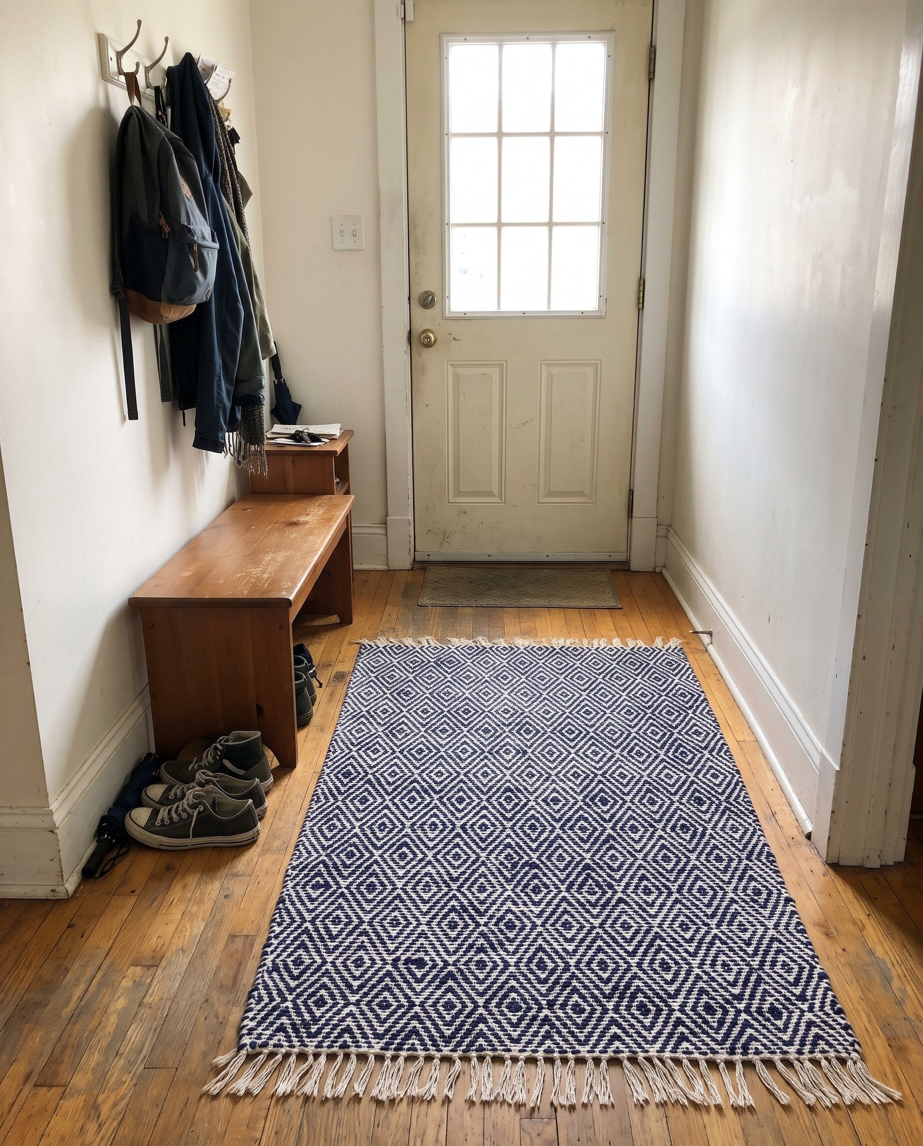 3' 1 x 5' 1 Holland · Diamond Braided Jute Rug