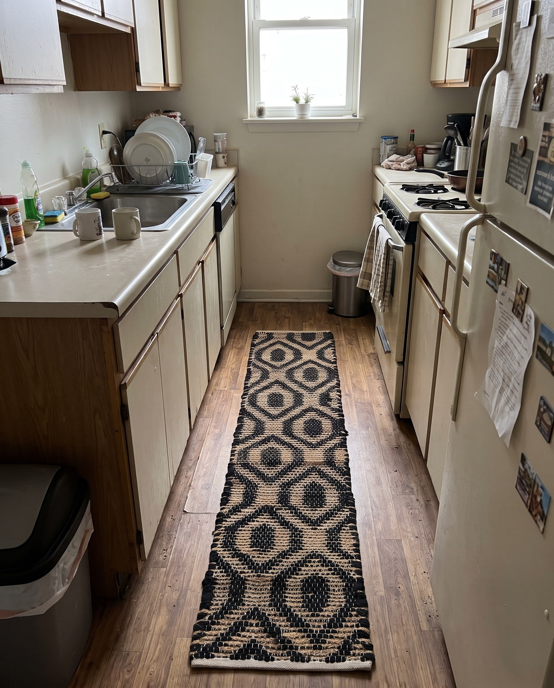 1' 2 x 4' 1 Hops · Animal print Chindi Rug