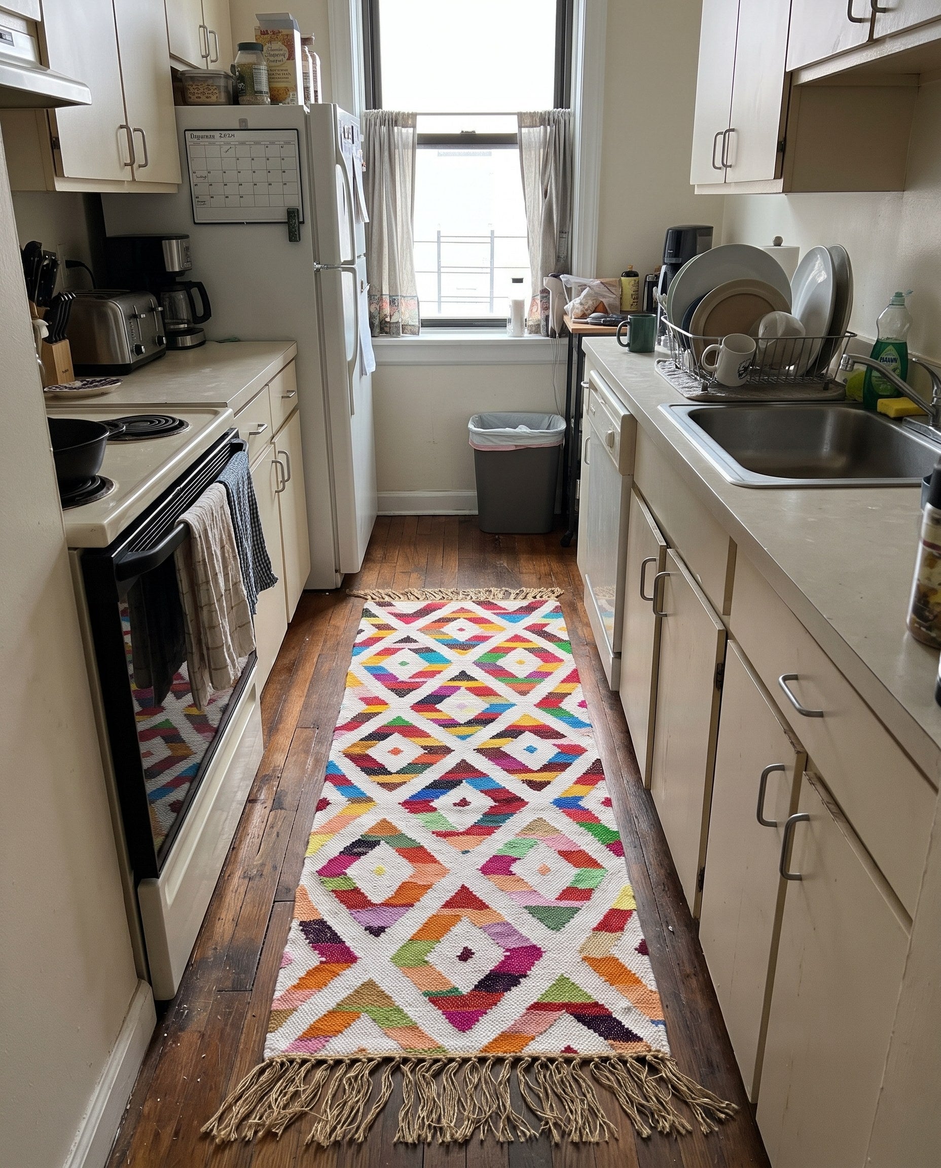 2' 2 x 6' 1 Malley · Diamond Chindi Rug, multi