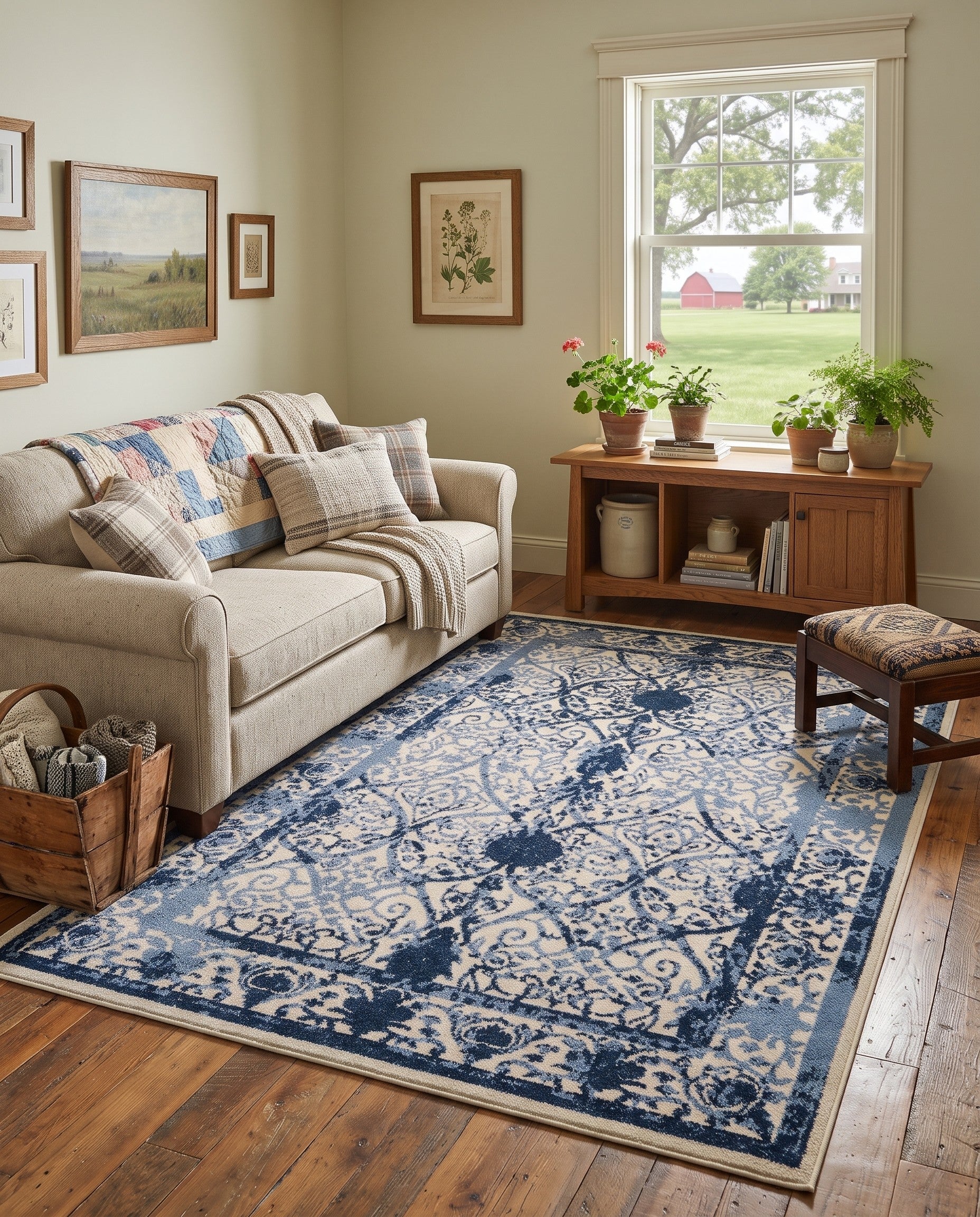 5' 3 x 8' Miranda Rug