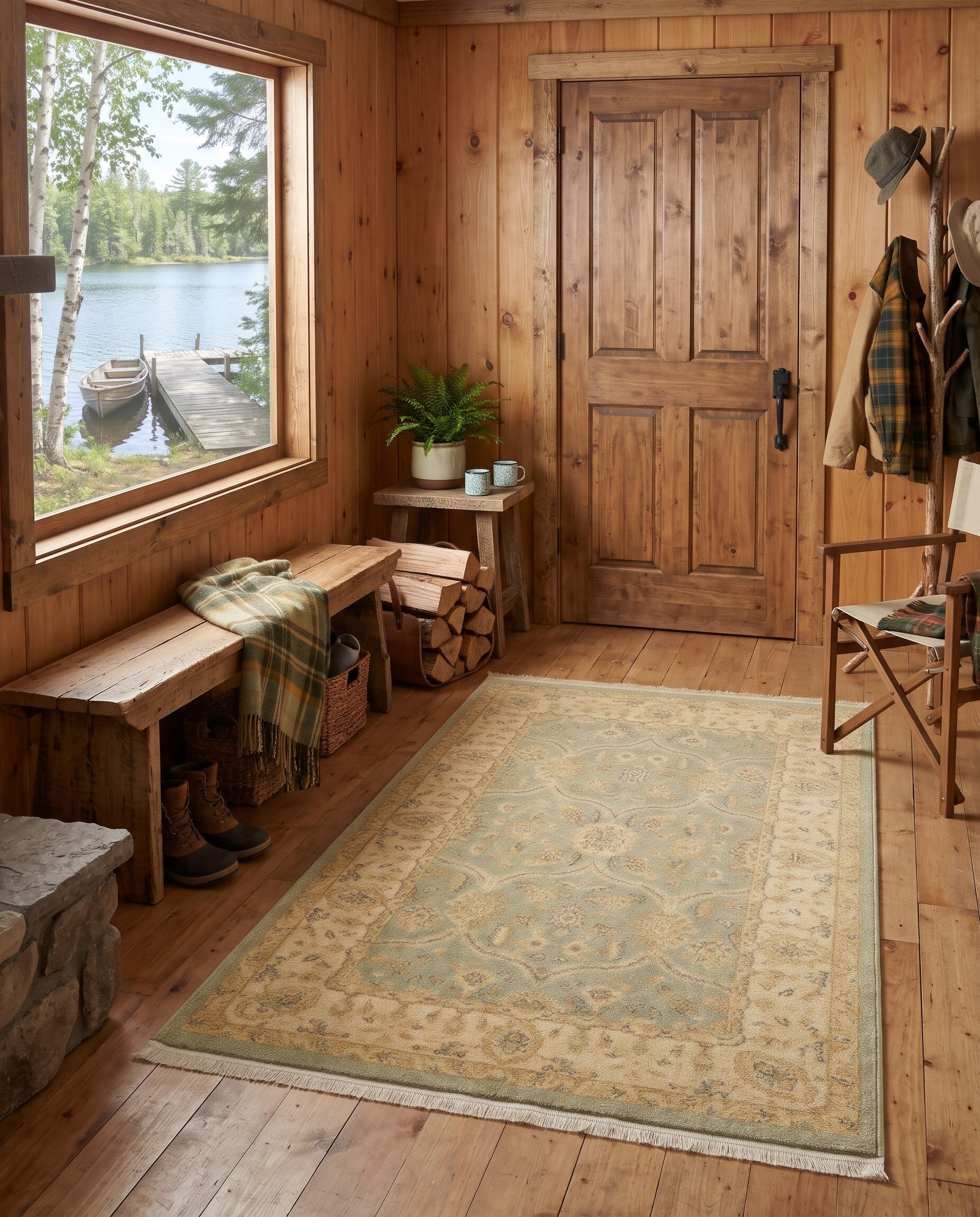 Light Green Chelsea Rug