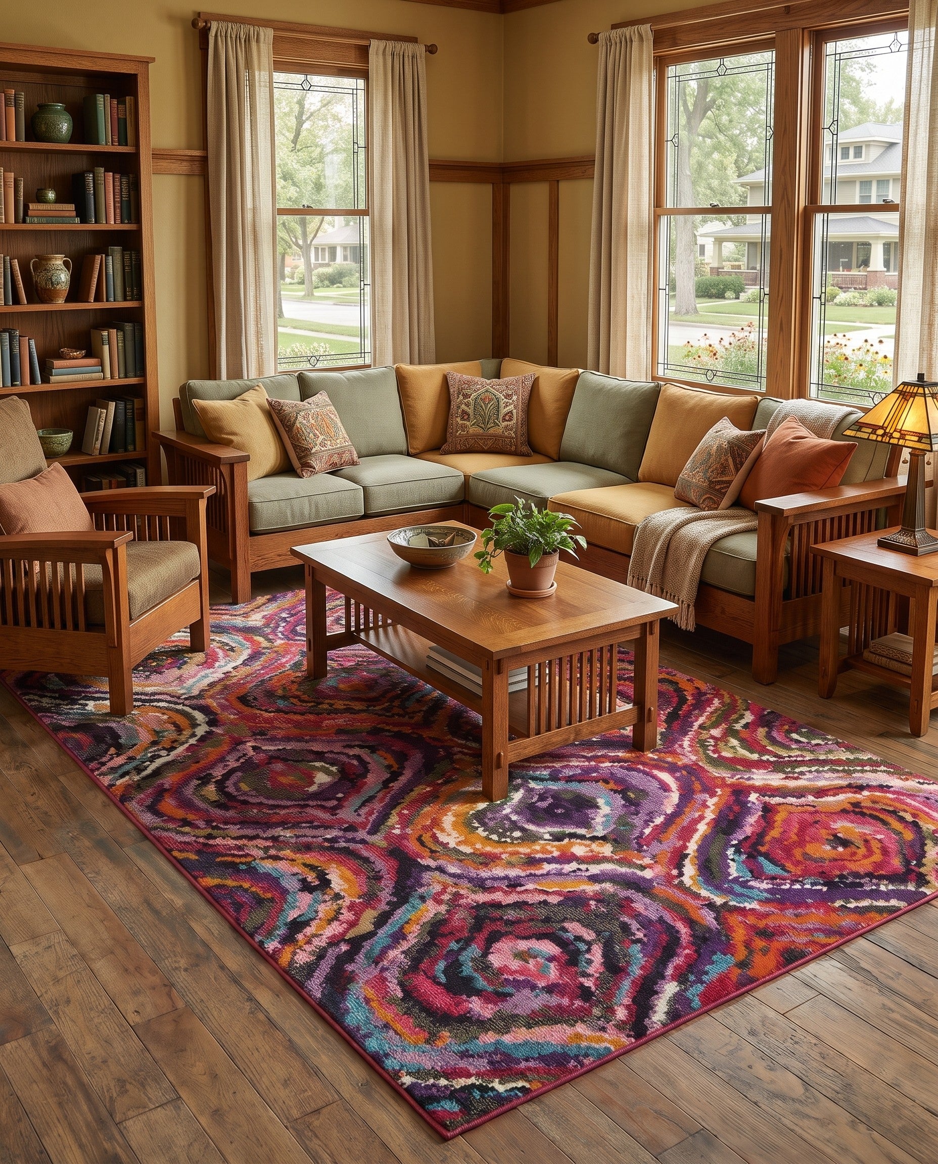 Washable Hyacinth Rug