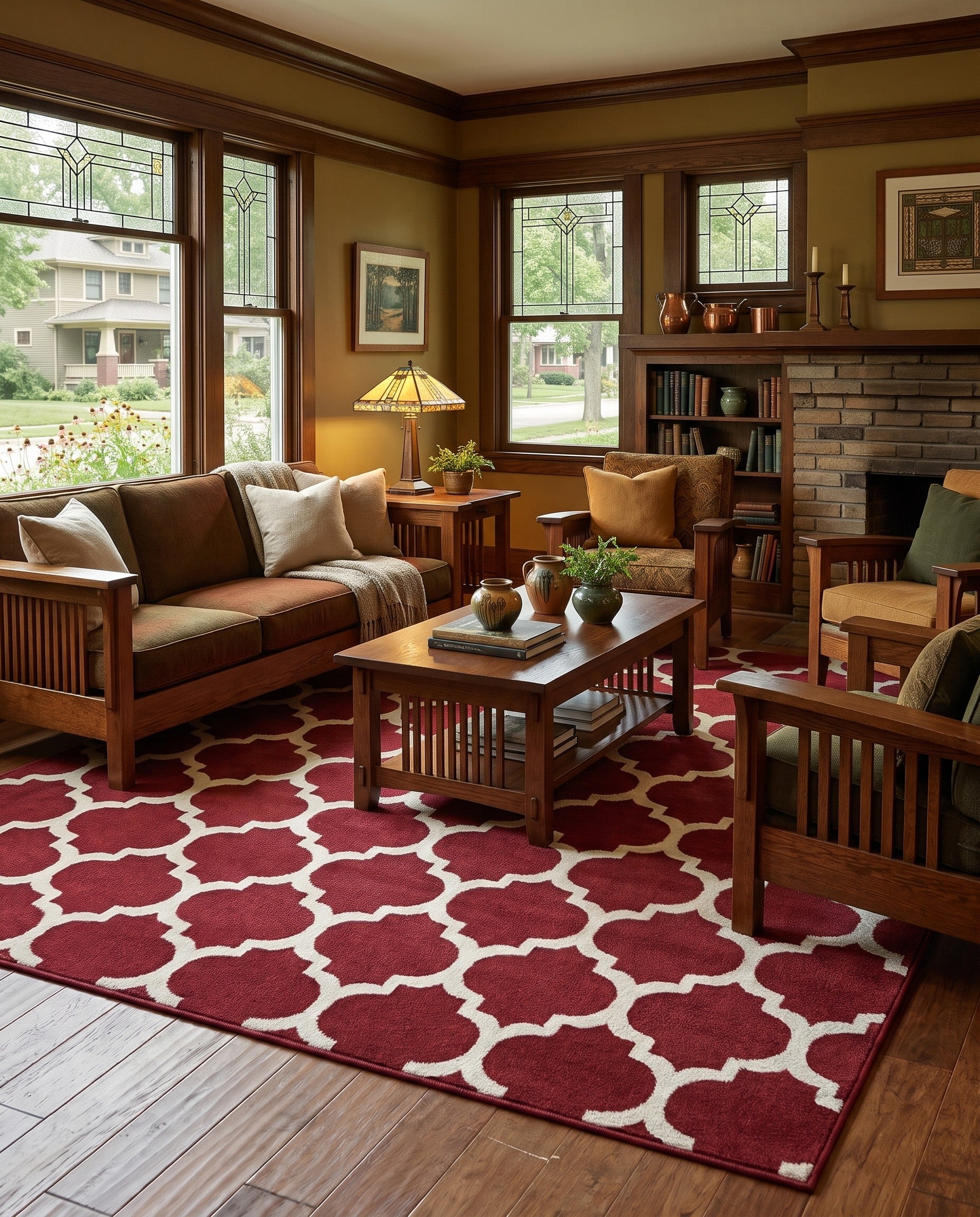 7' 10 x 11' Lattice Rug