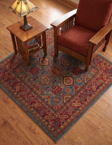 4' x 4' Sara Square Rug