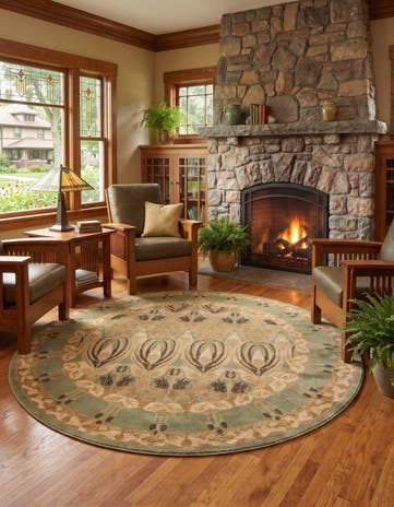 6' x 6' Chelsea Round Rug