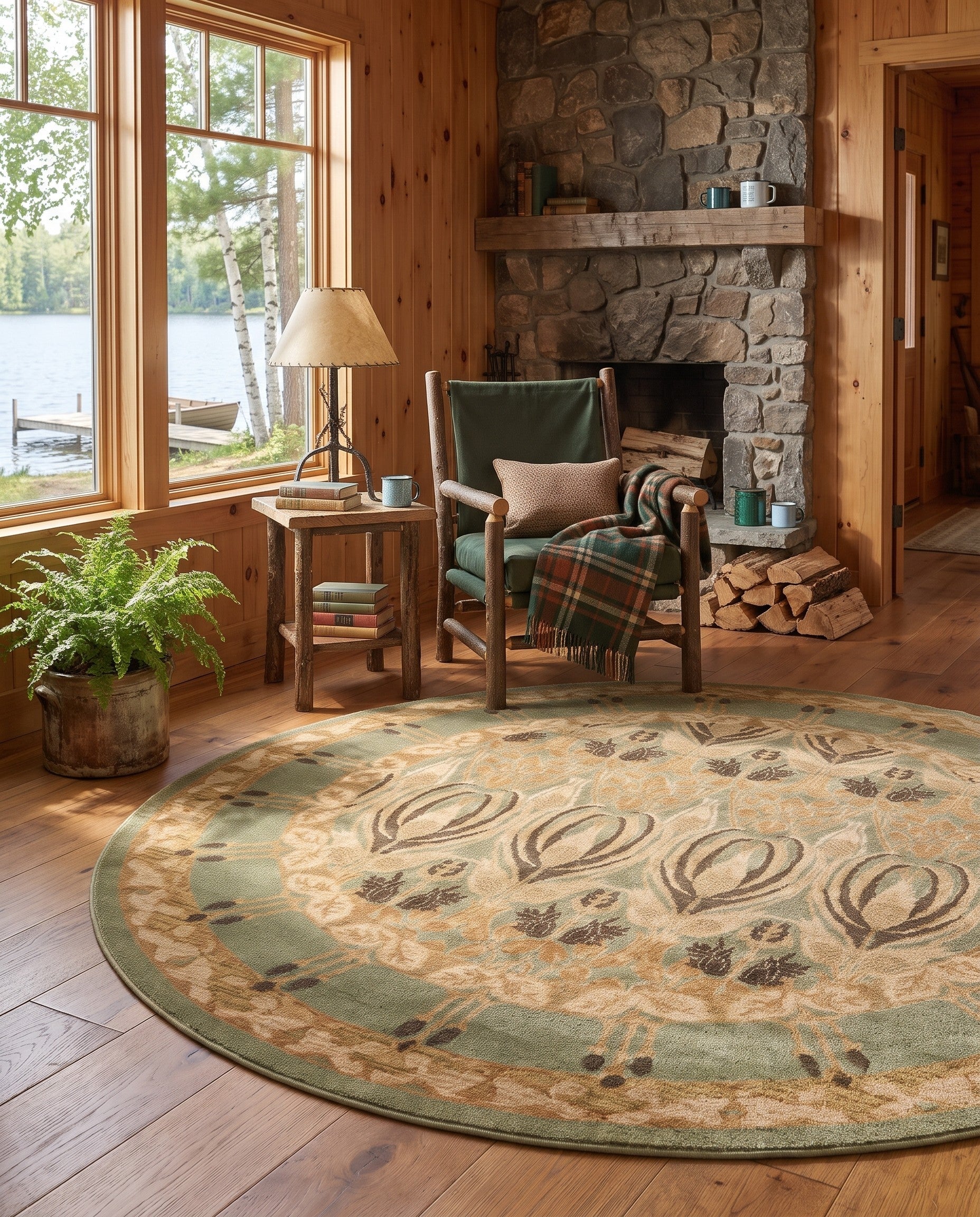 6' x 6' Chelsea Round Rug