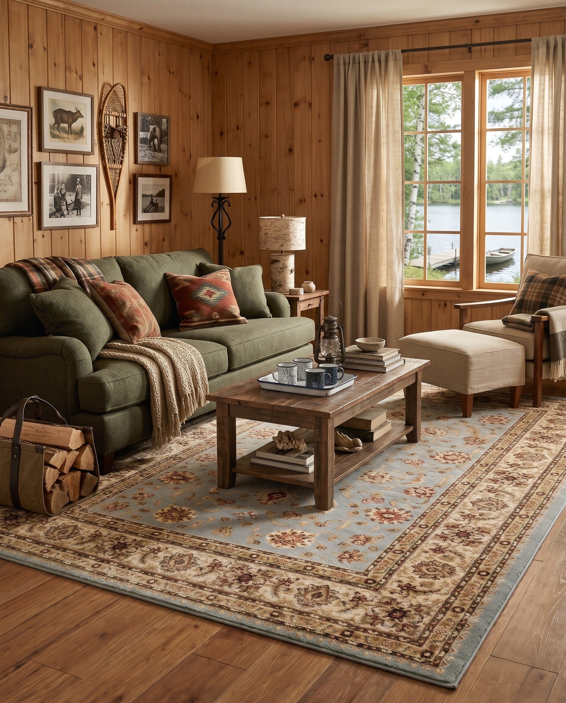 Light Blue Aditi Rug