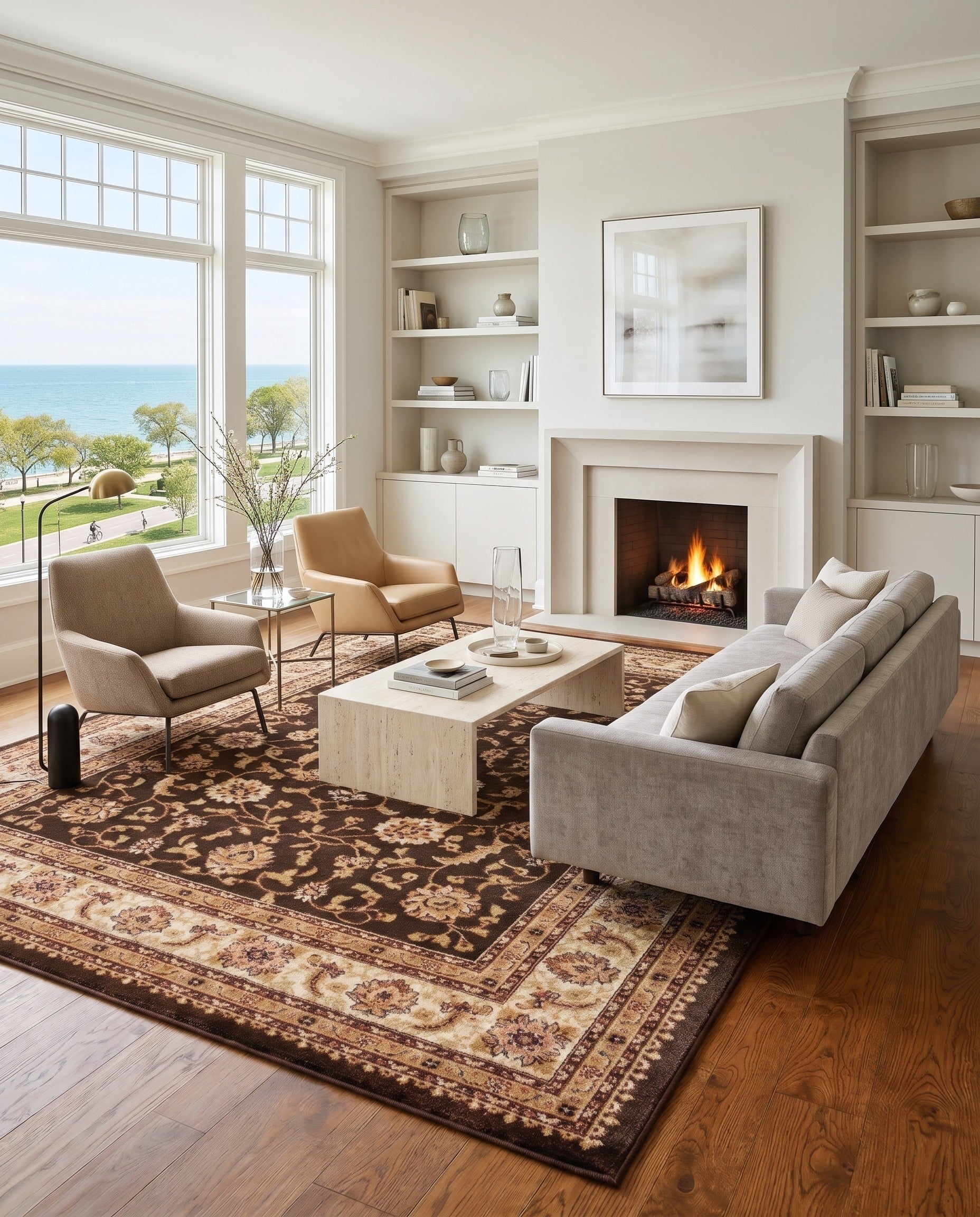 Brown Aditi Rug