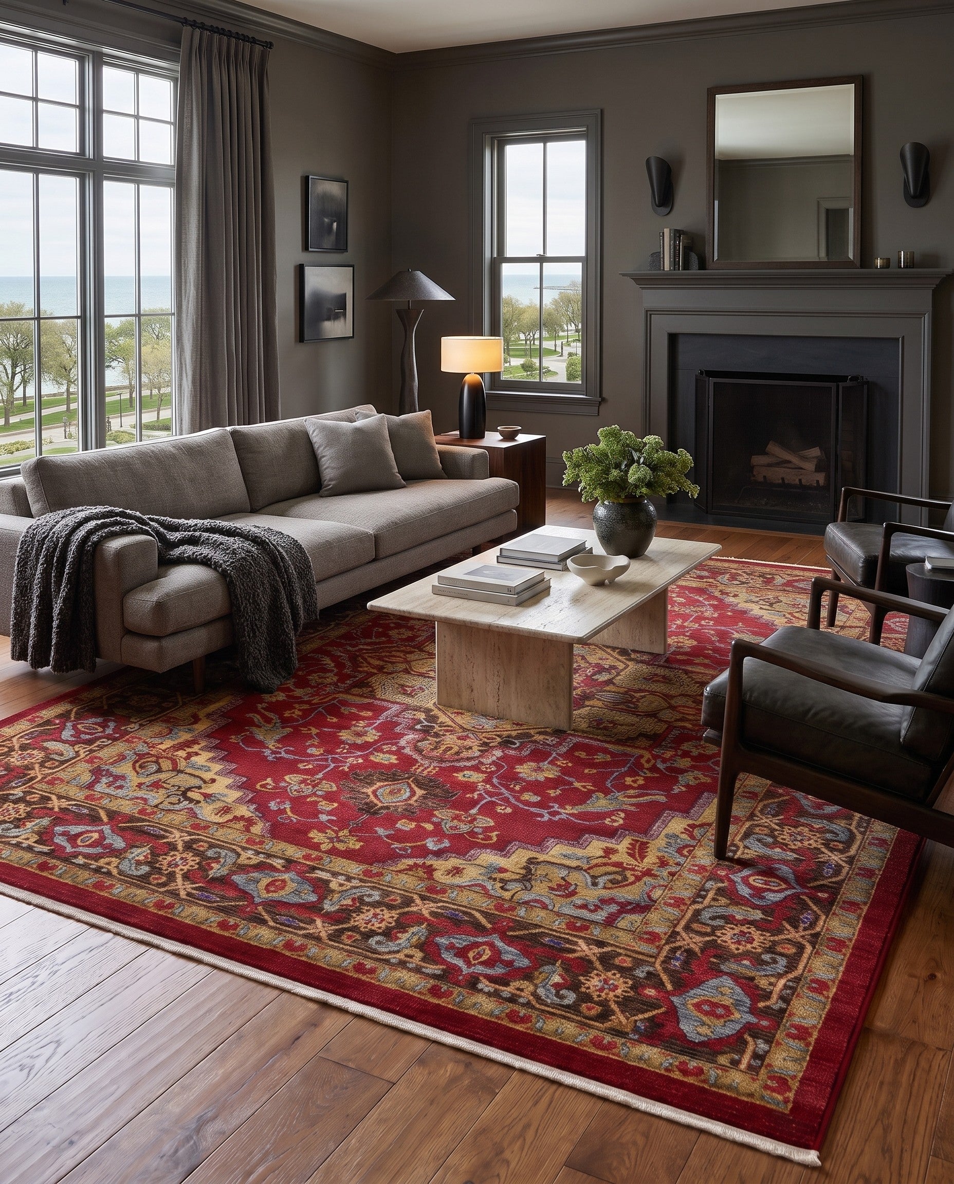 9' x 12' Sara Rug