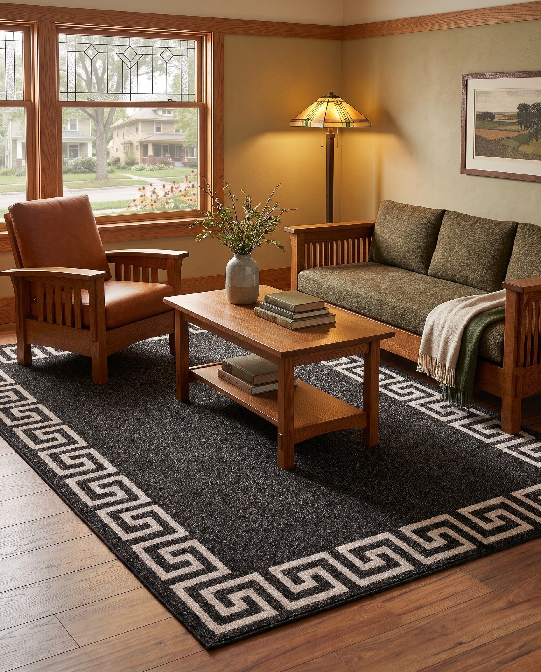 Charcoal Gray Hera Rug