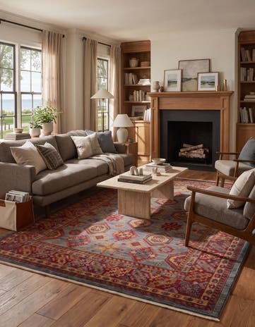 Light Blue Sara Rug