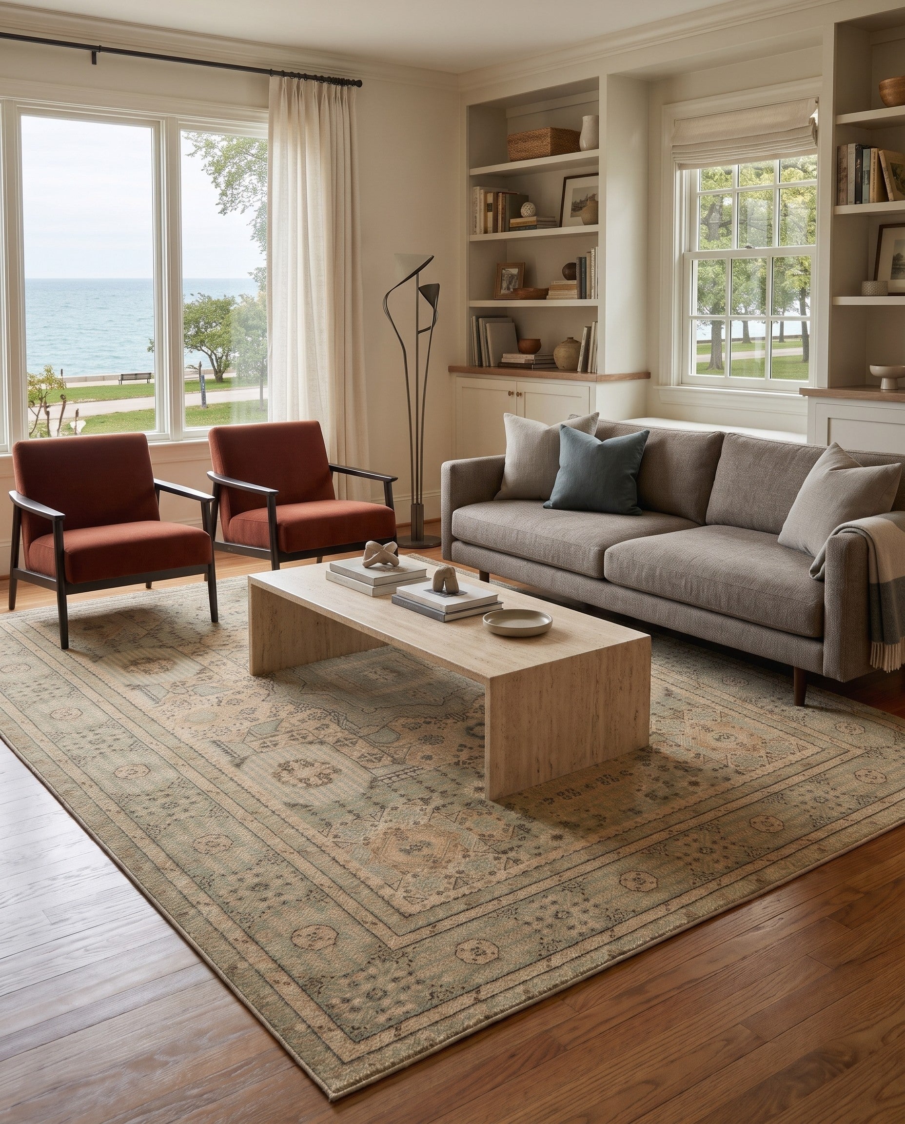 Light Green Amina Rug