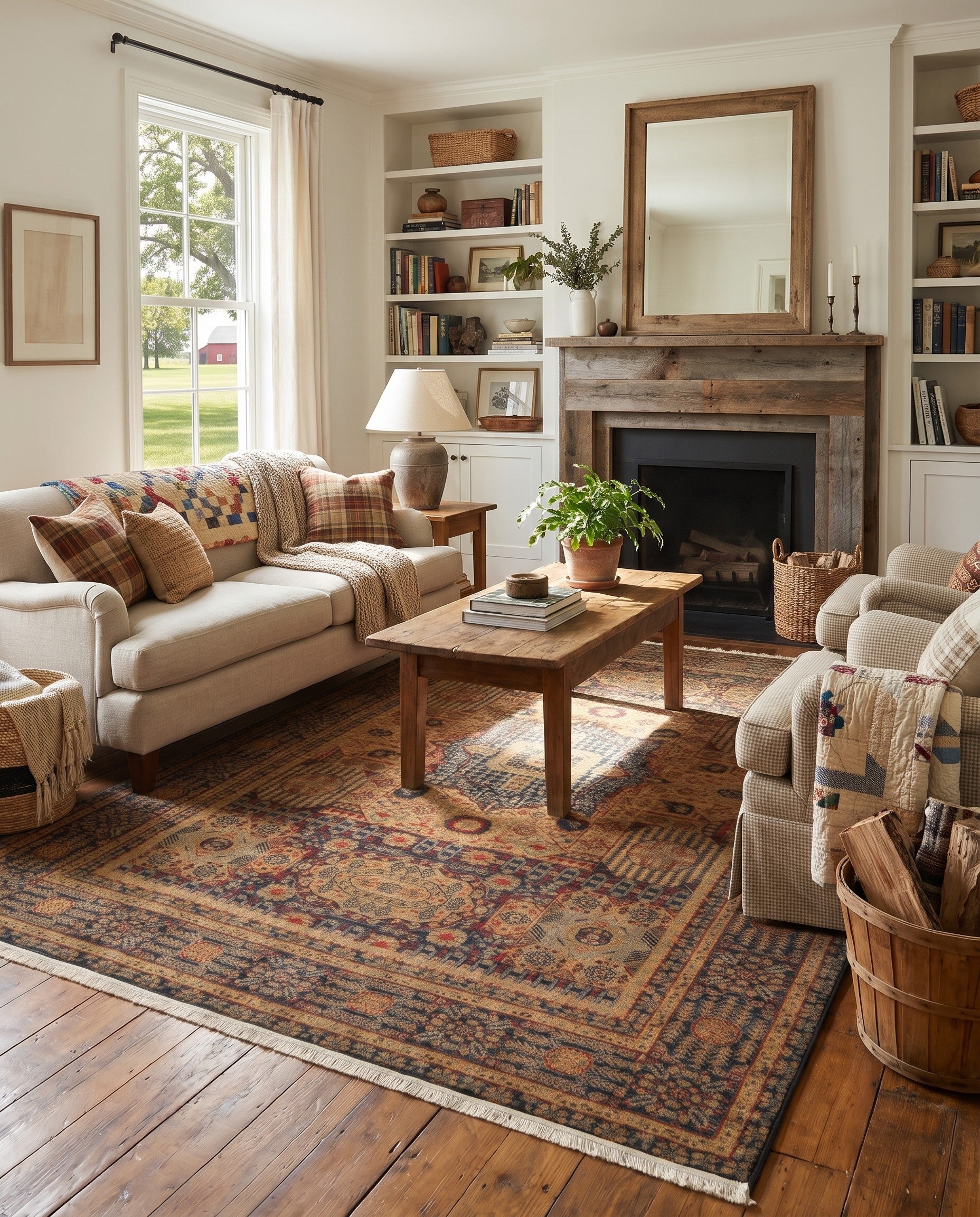 Blue Amina Rug