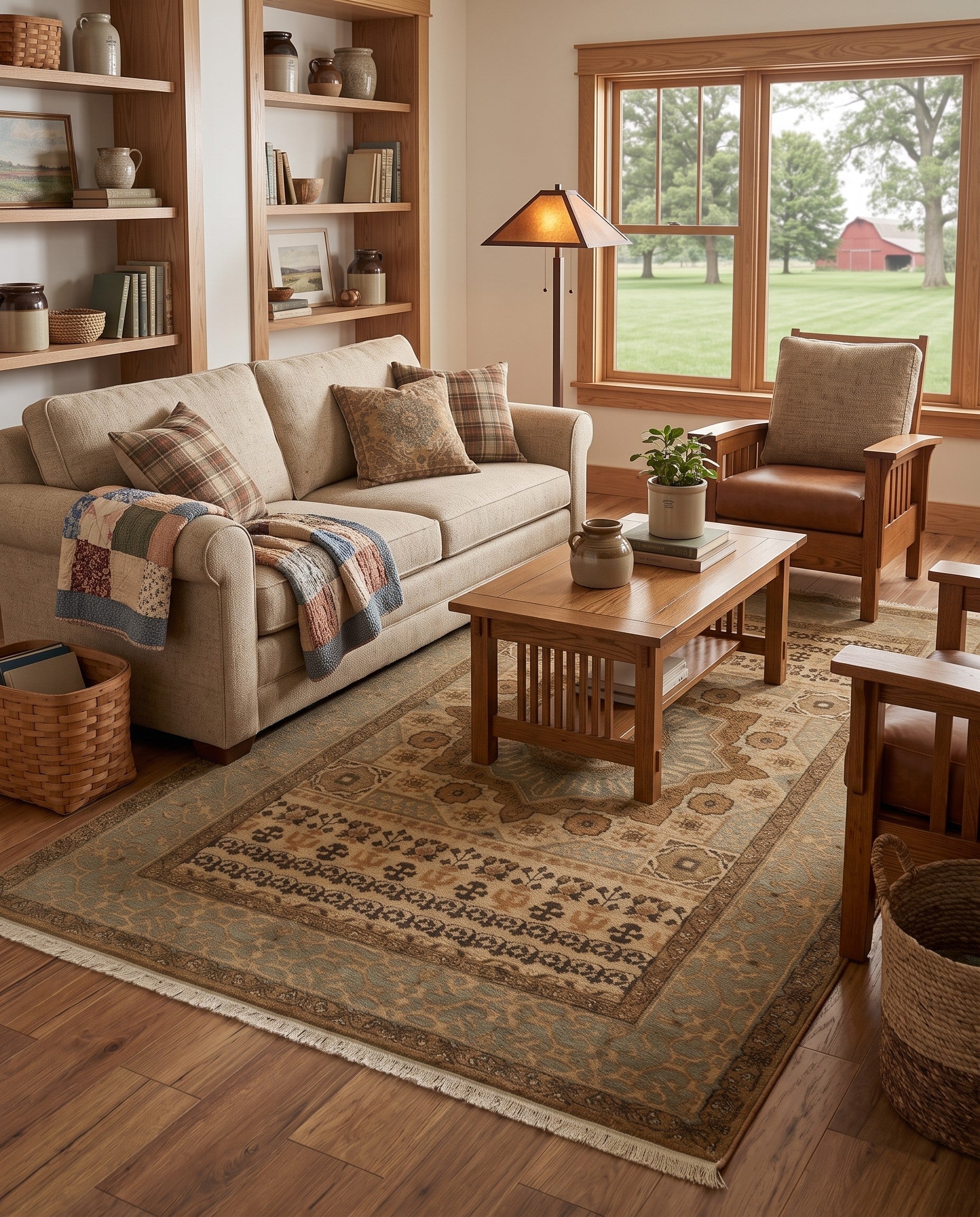 Cream Amina Rug