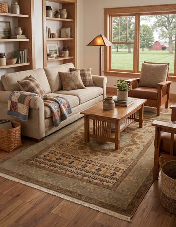 Cream Amina Rug