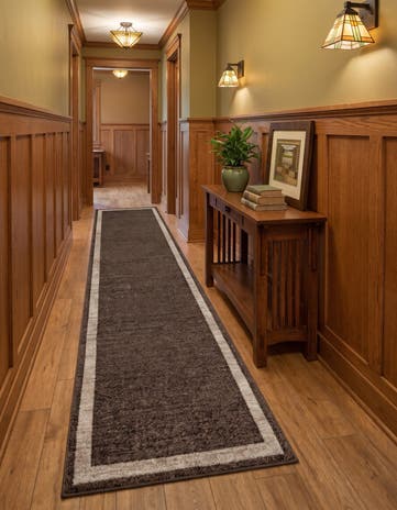Brown Angelica Runner Rug