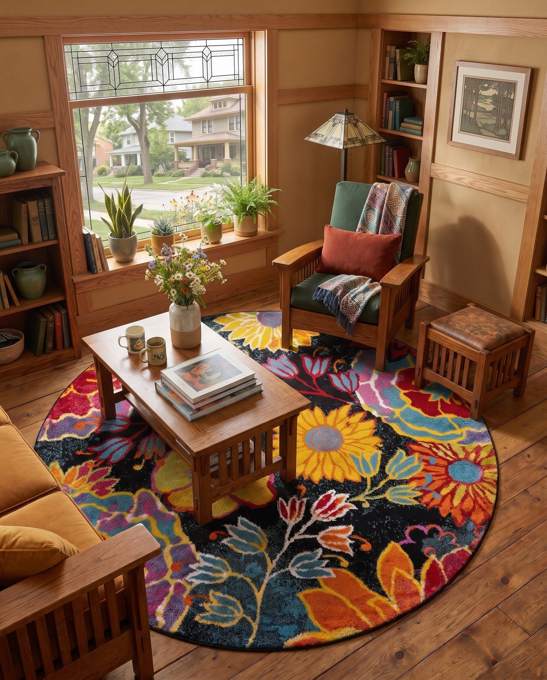6' x 6' Tuscany Round Rug