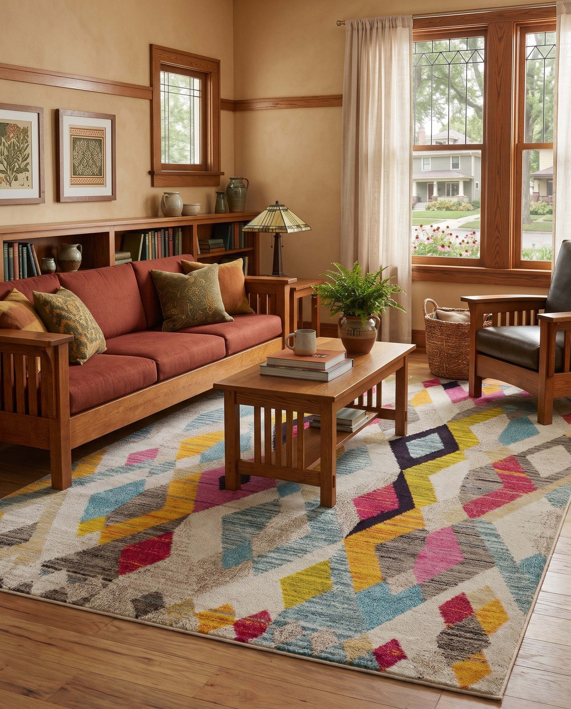 5' x 8' Washable Mesa Rug