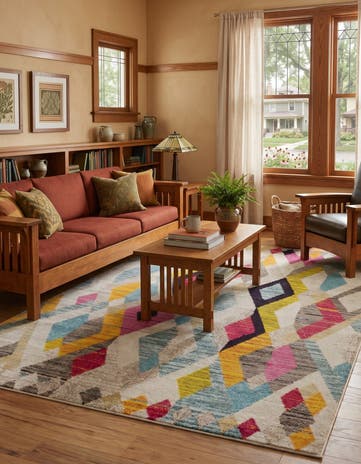 5' x 8' Washable Mesa Rug