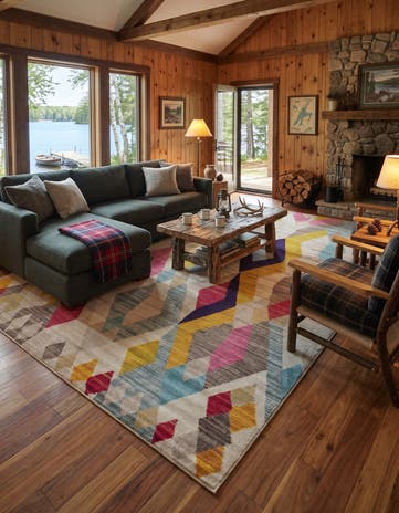 10' 6 x 16' 5 Washable Mesa Rug