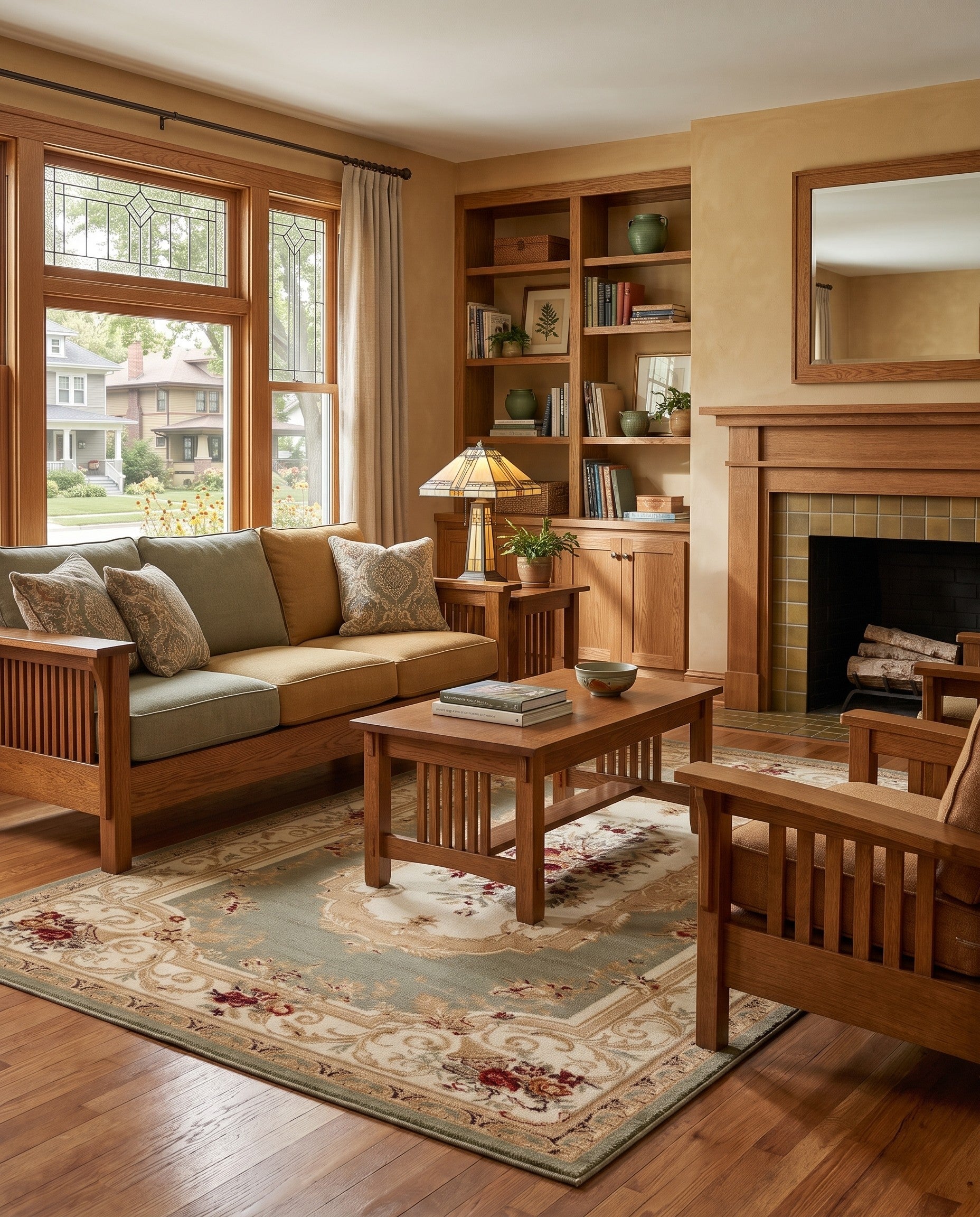 Green Chateau Rug