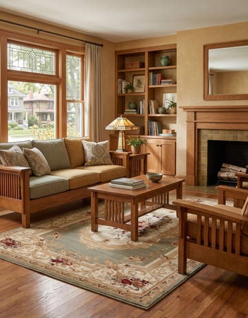 Green Chateau Rug