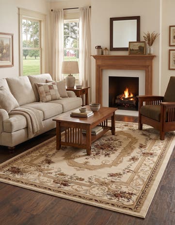 Cream Chateau Rug