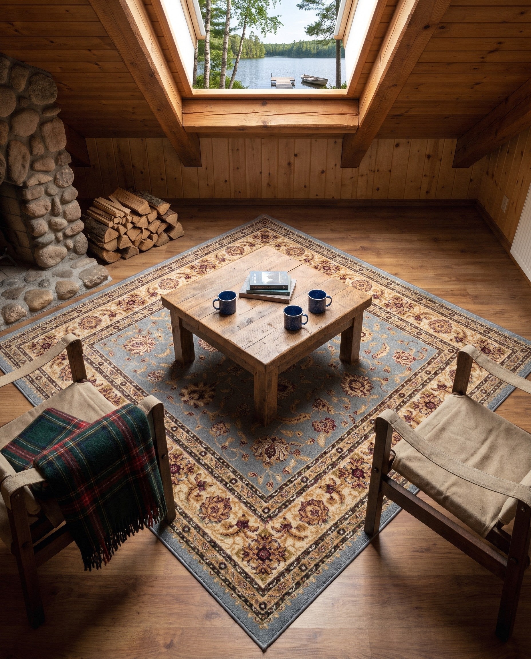 7' 10 x 7' 10 Aditi Square Rug