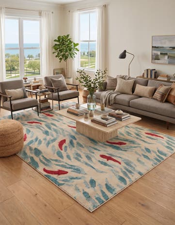 8' x 11' Washable Amalfi Rug