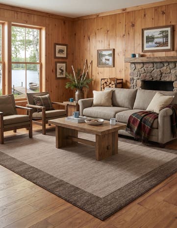 Light Brown Angelica Rug