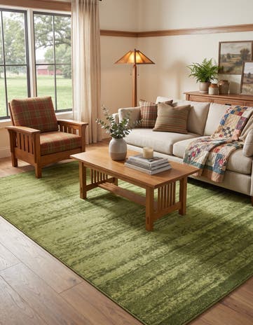 Green Angelica Rug