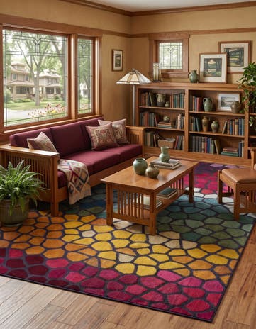 6' x 9' Washable Hyacinth Rug