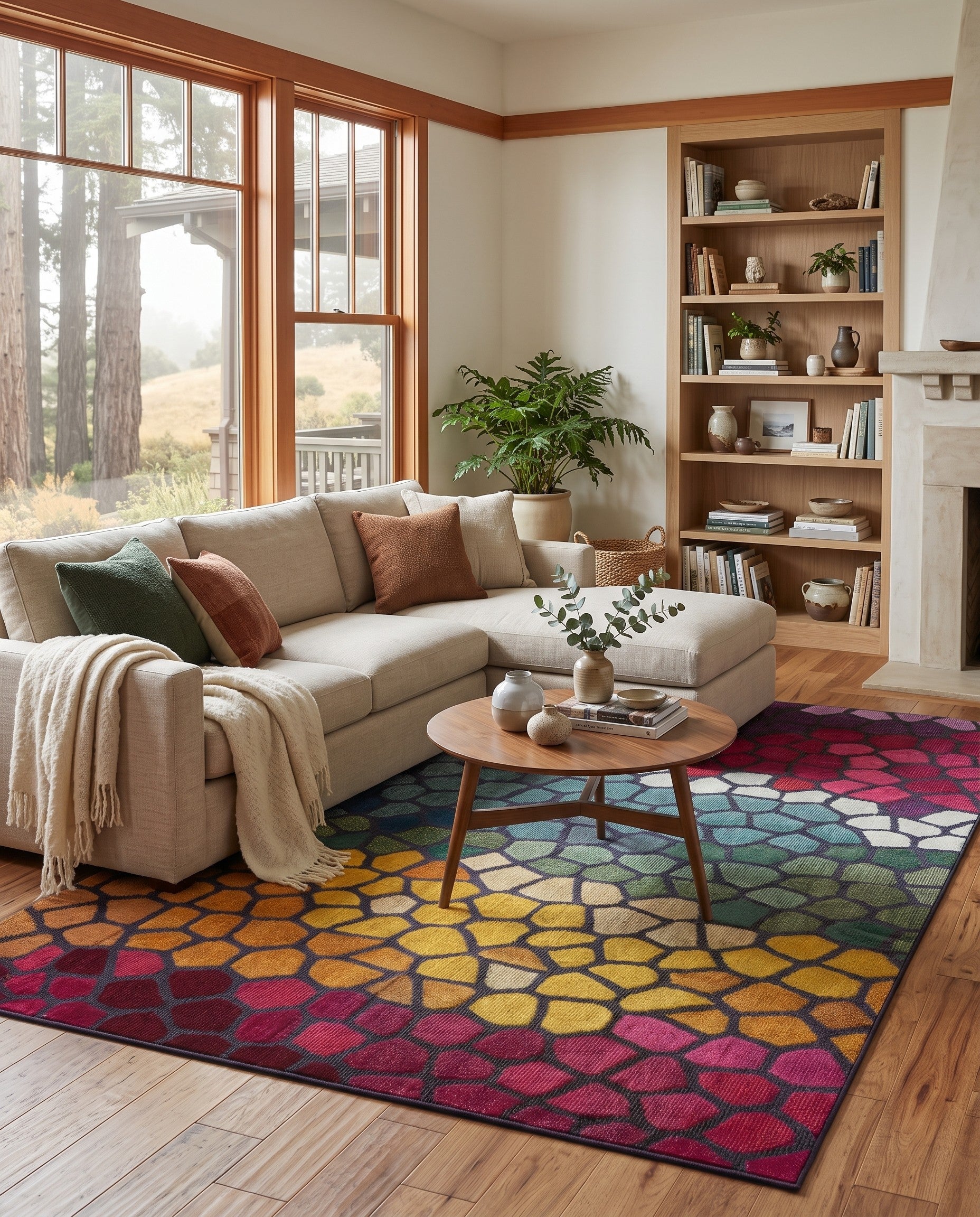6' x 9' Washable Hyacinth Rug