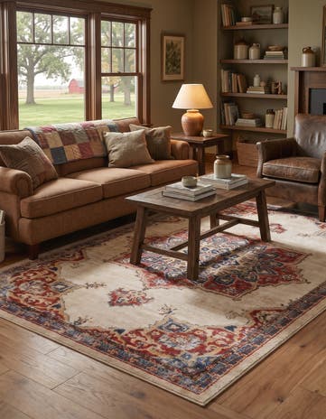 Cream Eden Rug