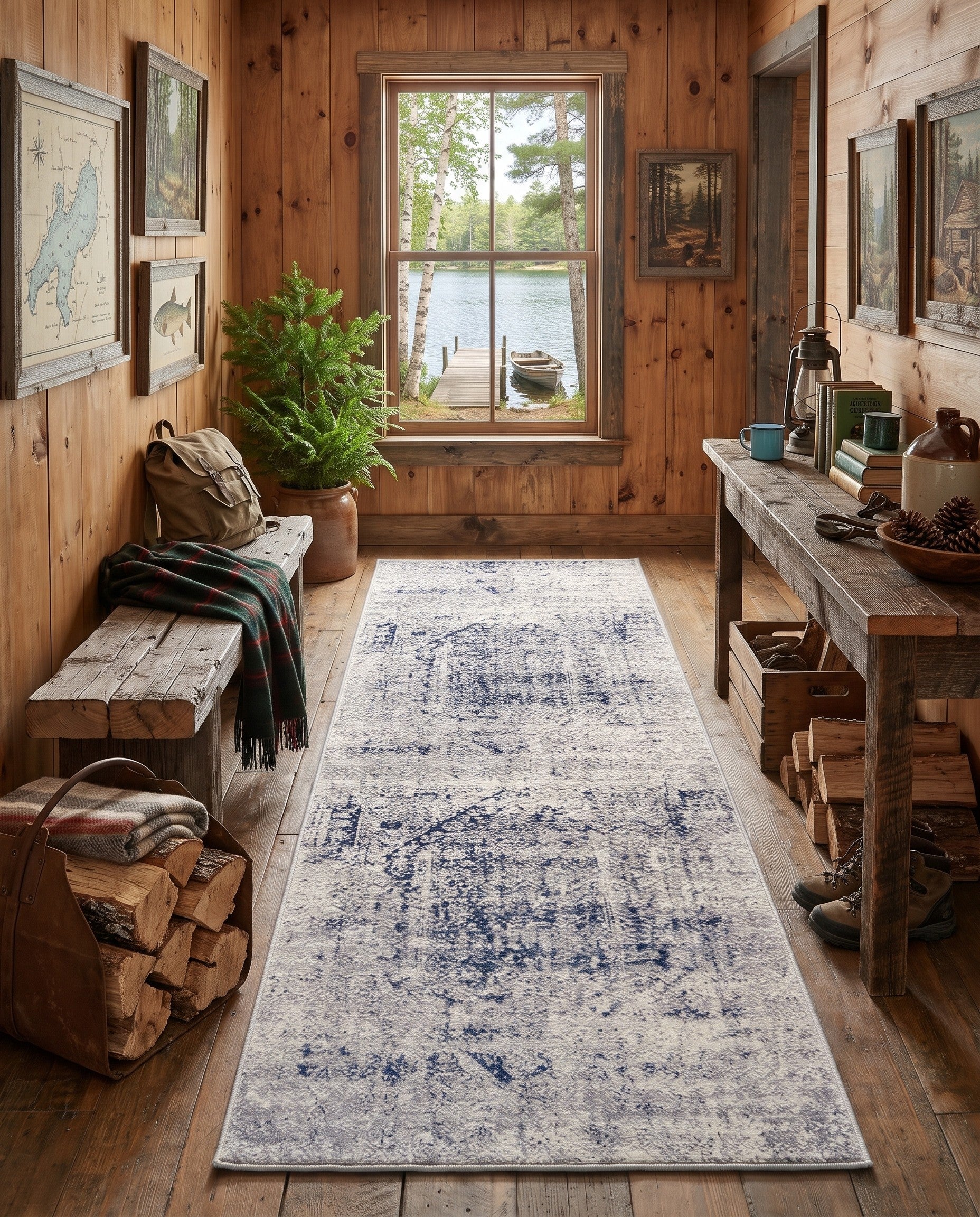 2' x 6' 9 Eliza Runner Rug