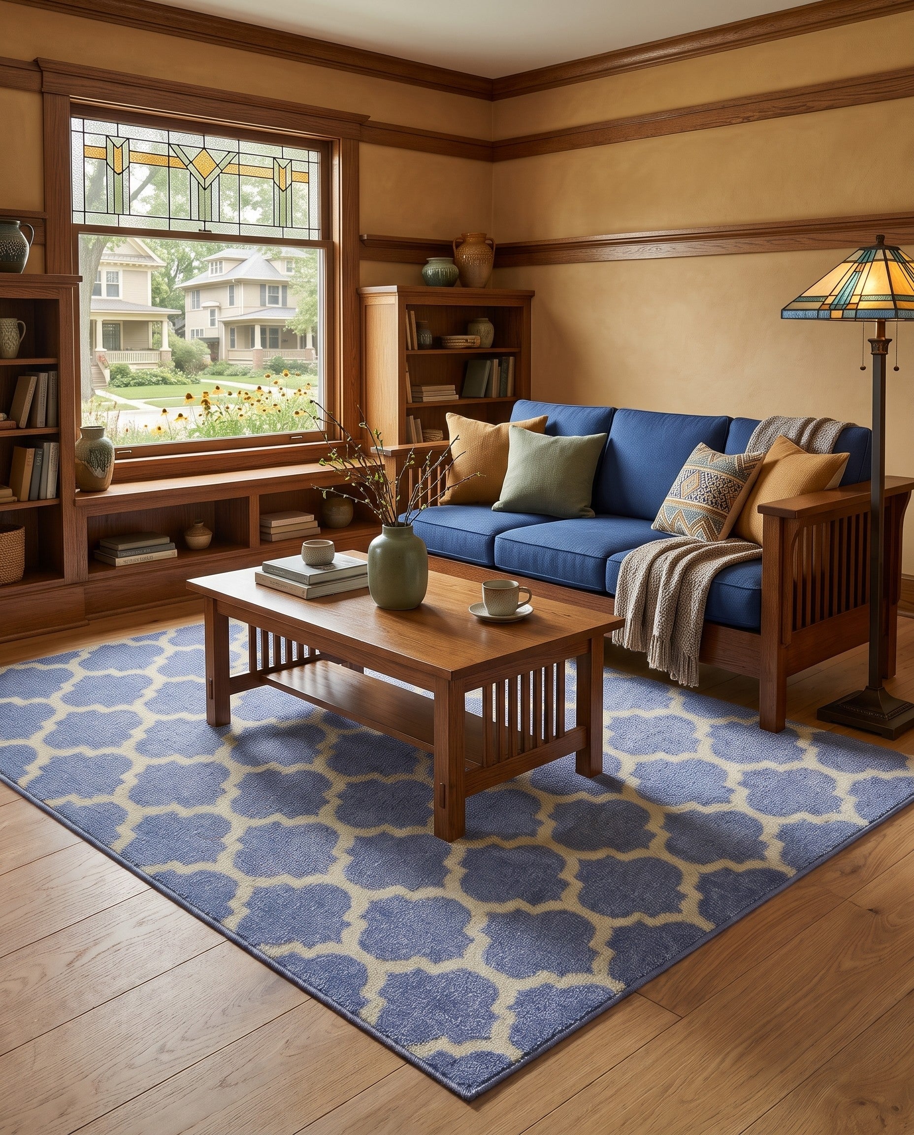 4' x 6' Lattice Rug