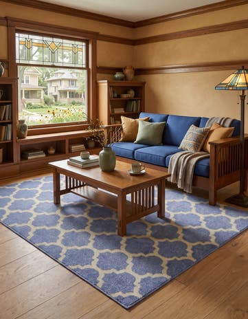 4' x 6' Lattice Rug