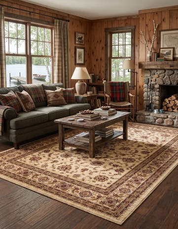 Cream Aditi Rug