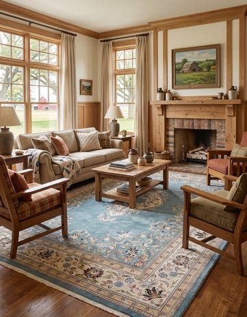 10' x 13' Nain Design Rug