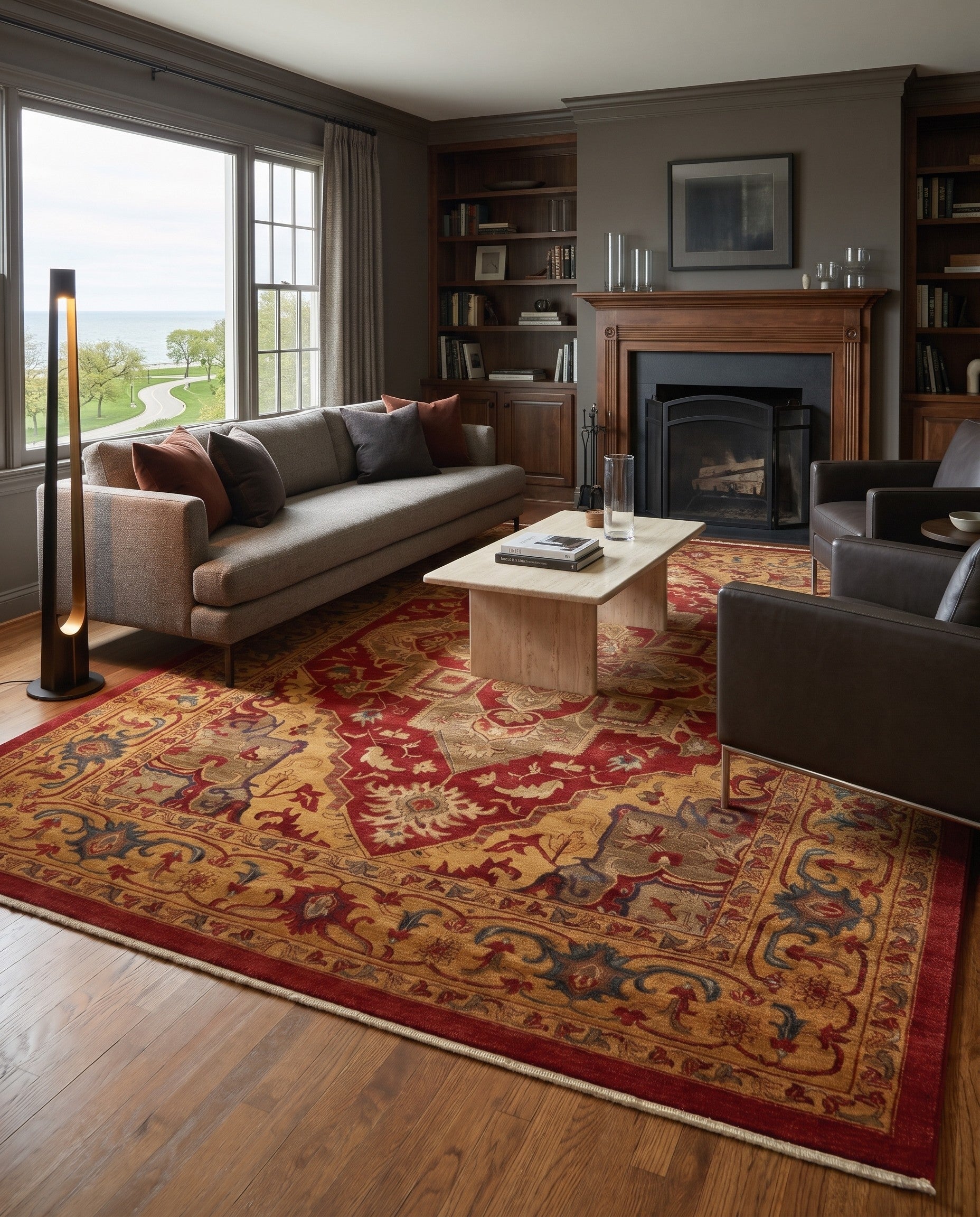 Red Sara Rug
