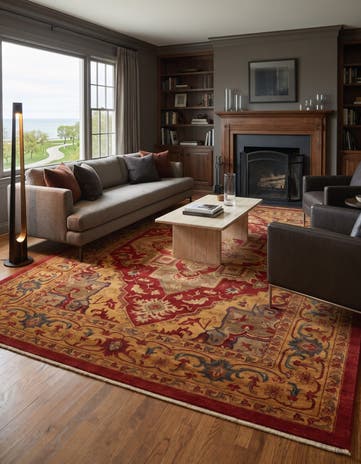 Red Sara Rug