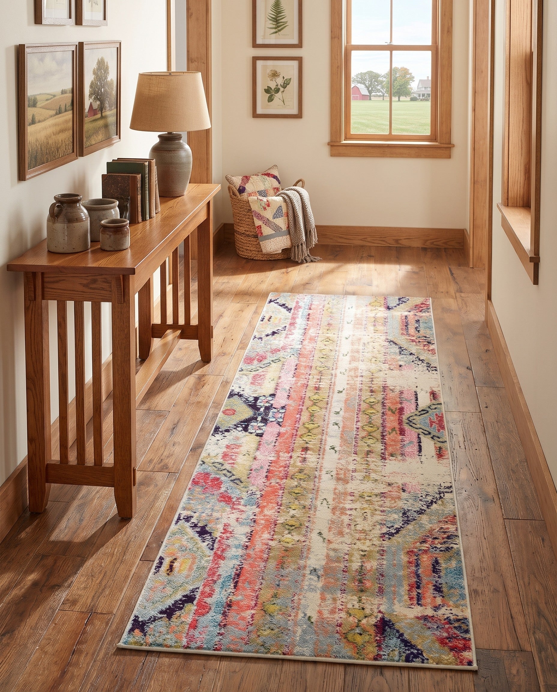 Washable Mesa Runner Rug