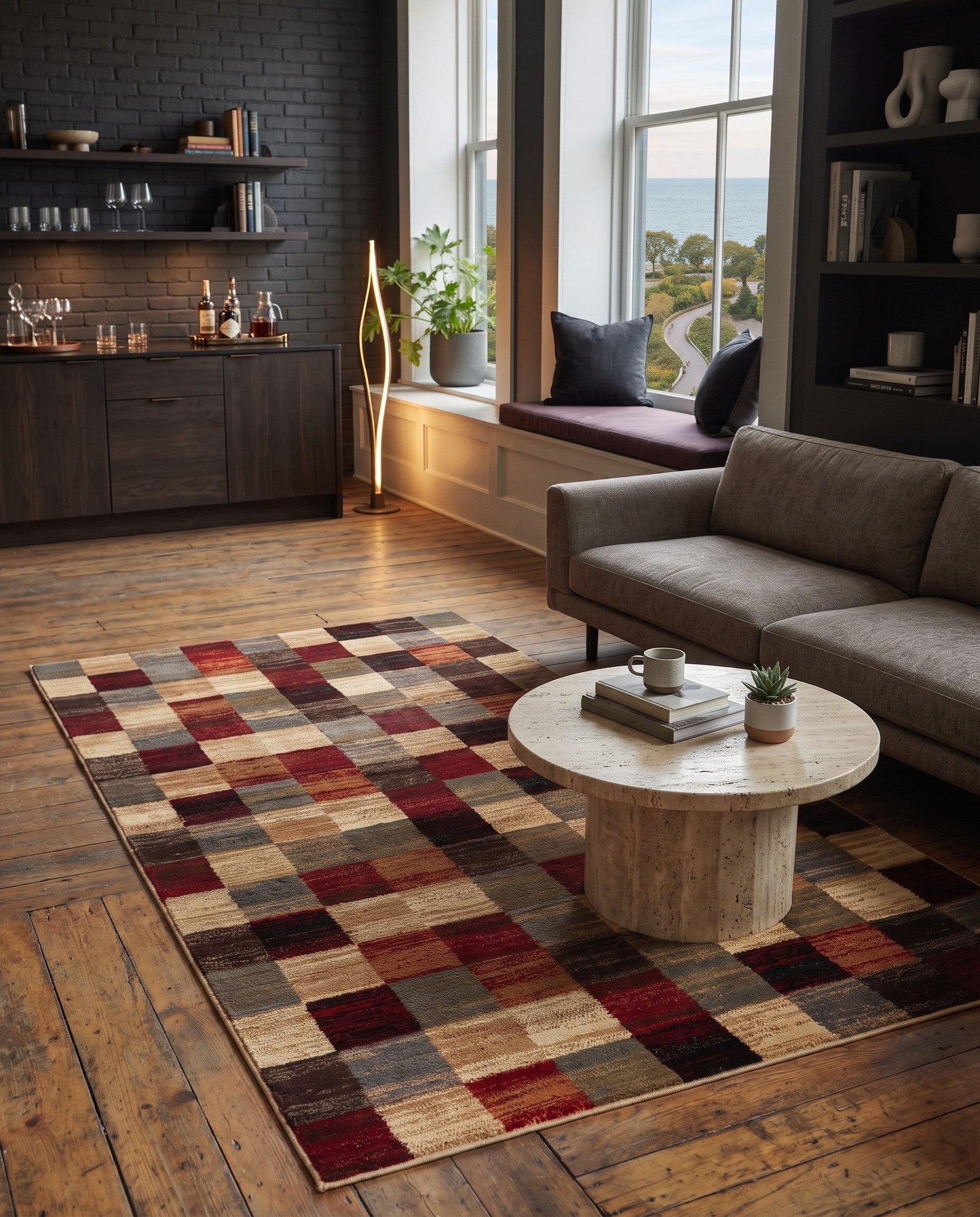 4' x 6' Cafe Rug