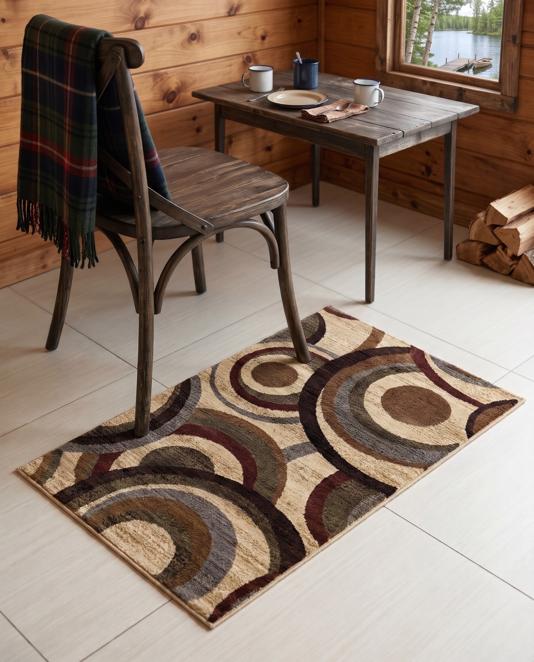 2' x 3' Cafe Rug