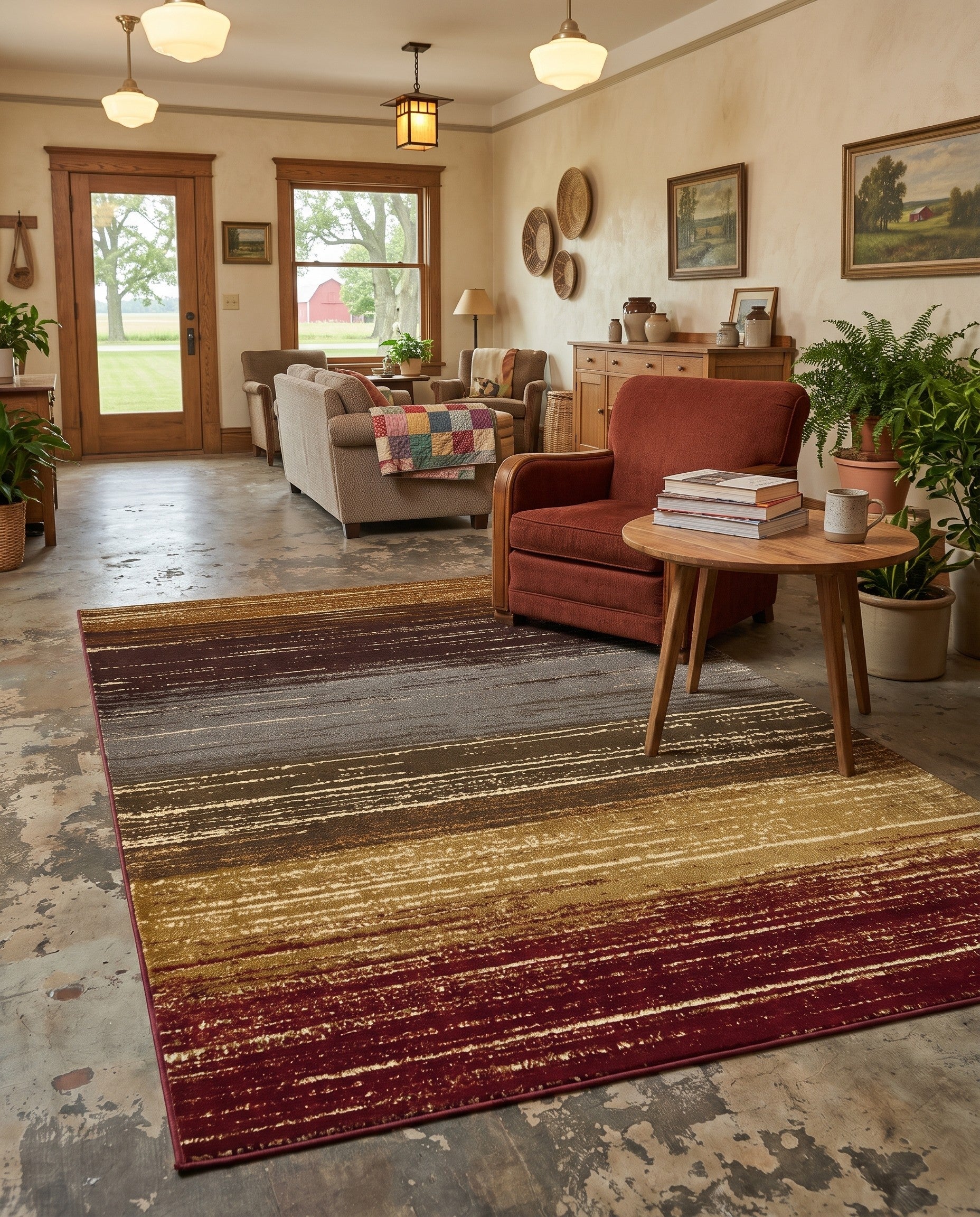 5' 3 x 8' Cafe Rug