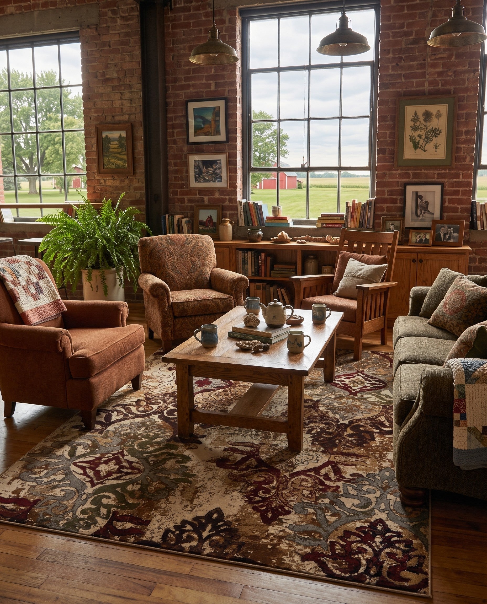 7' 10 x 10' Cafe Rug